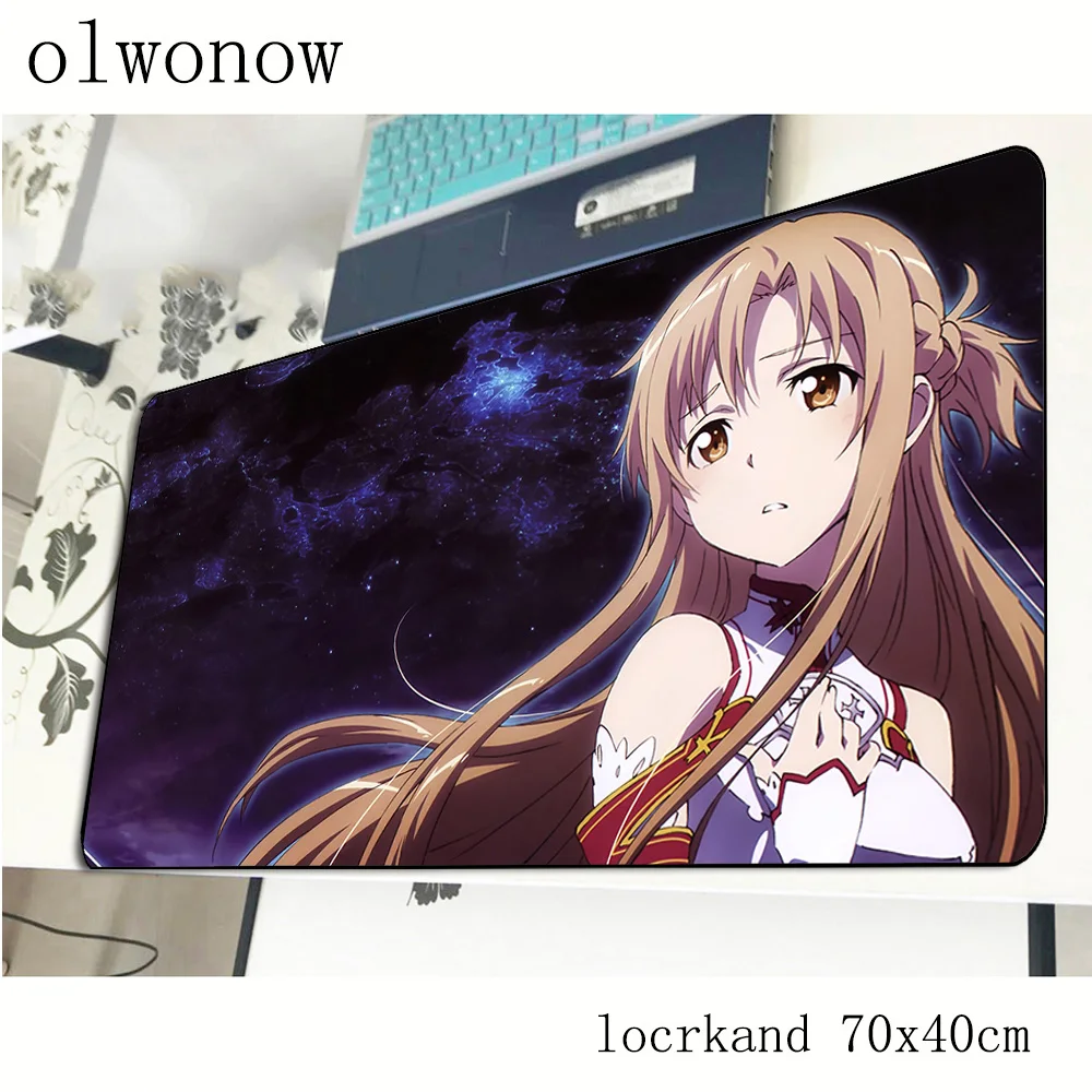 Игровой коврик для мыши Sword Art Online лидер продаж 700x400x2 мм игровой ноутбука большой
