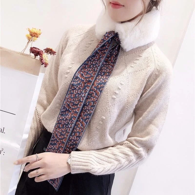 Женский короткий шарф зимний женский модный для женщин и детей различные цвета