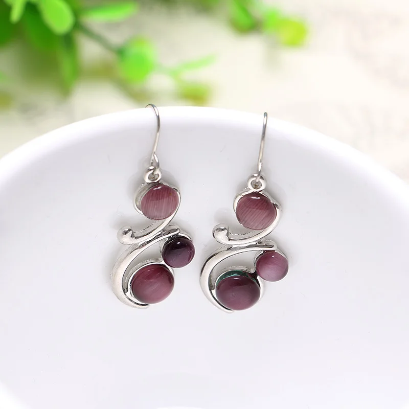 Классические серьги в европейском и американском стиле лето 2020 3 цвета