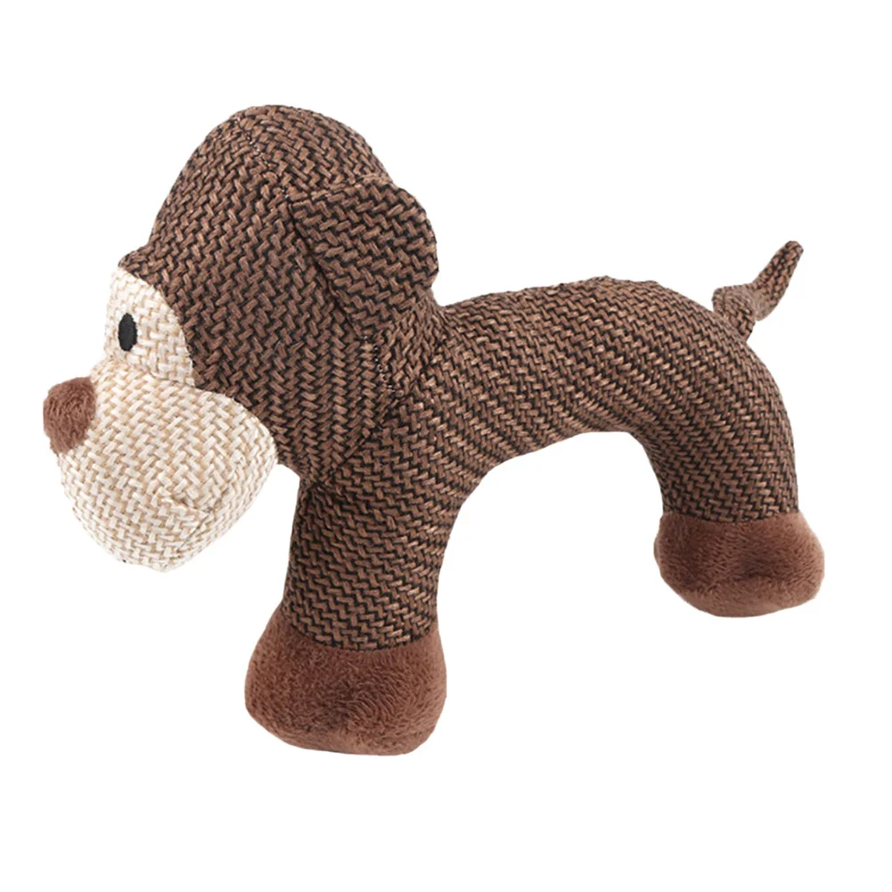 Скрипучая интерактивная игрушка для собак забавная жевательно кусательная