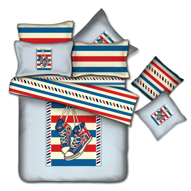 Горячая продажа постельных принадлежностей 100% хлопок интересные и модное одеяло