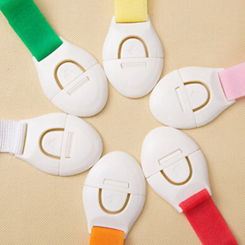 Защитные замки для шкафа 6 цветов|kid baby safety|baby safetycabinet locks straps |