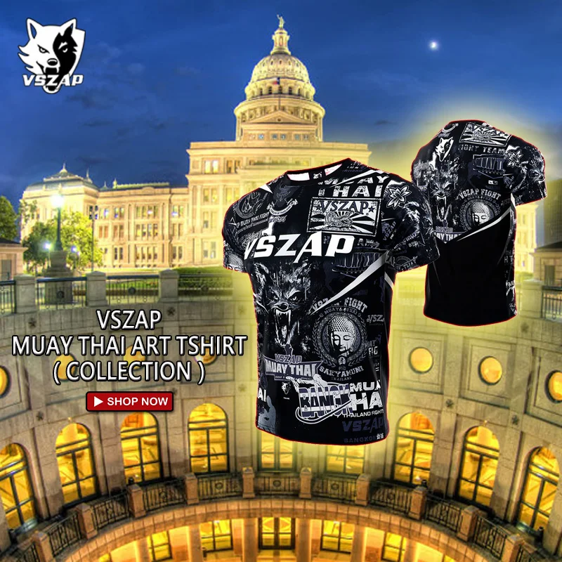 VSZAP Mma Rashguard спортивная рубашка мужская футболка для бега компрессионная футболка для фитнеса Спортивная футболка для мужчин Jiu Jitsu