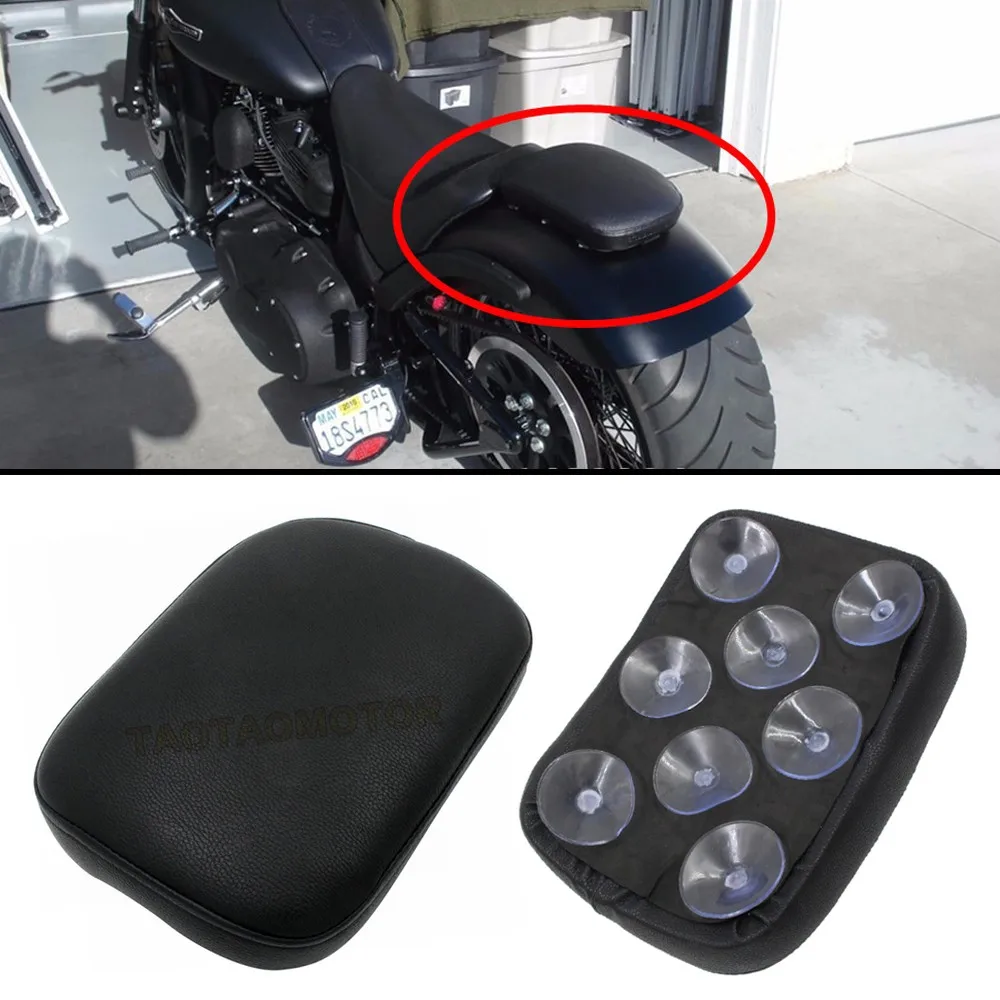 Бесплатная доставка подушка для заднего сиденья мотоцикла присоски Harley Dyna Sportster