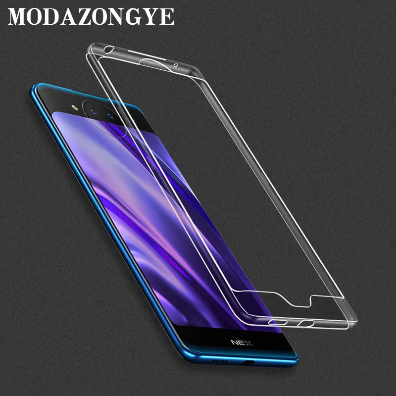 ДЛЯ Vivo NEX Dual display Case Прозрачный мягкий чехол для Nex2 V1821A V1821T силиконовый телефона 6 39