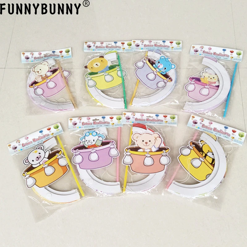 FUNNYBUNNY вечерние украшения на день рождения мультфильм воздушный шар портативный бумажный фонарь праздничное платье Шарм