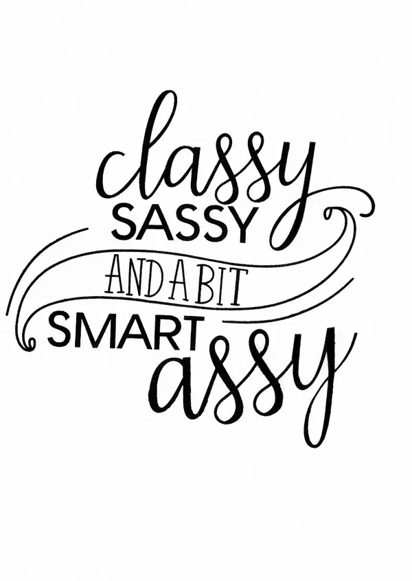 Стильная футболка Sassy и A Bit Smart Assy Женская забавная графическая повседневные