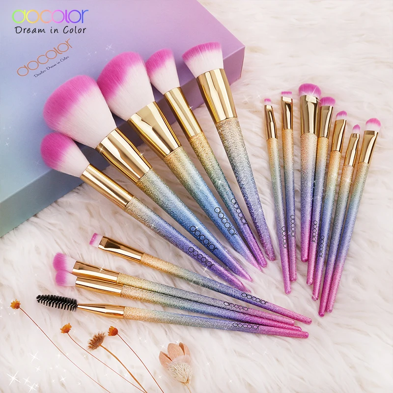 Docolor Fantasy кисти профессиональные для макияжа Набор тональных пудр Blushes Beauty Make up