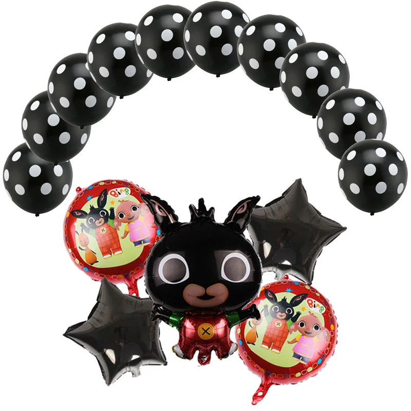 15 шт./лот 73*50 см мультфильм Bing Bunny 2 8 граммов латексных воздушных шаров кролика