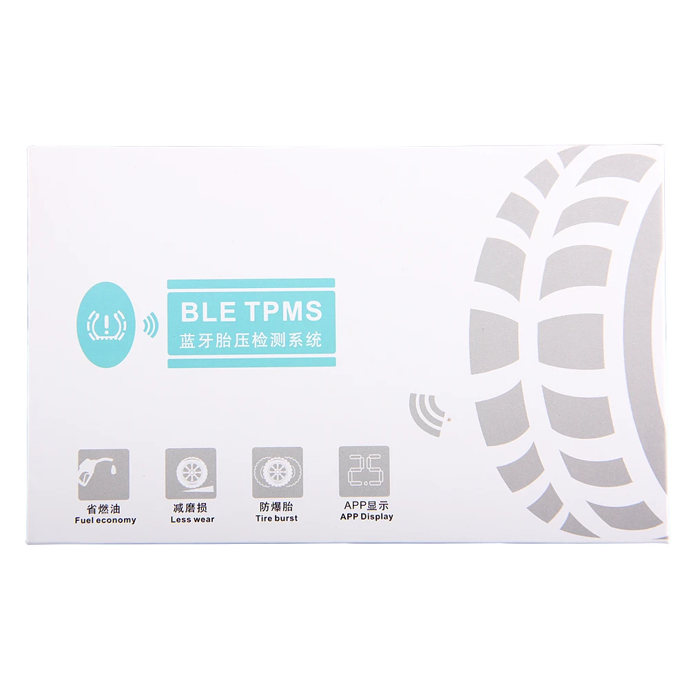 4 TPMS датчики Bluetooth 0 приложение дисплей Температура и шин давление мониторы