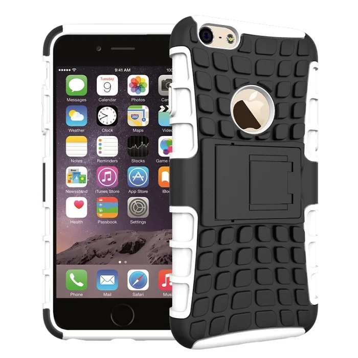 Tire grain Heavy Duty Armor Shockproof impact rugged phone cover case for iPod touch 5 6 |