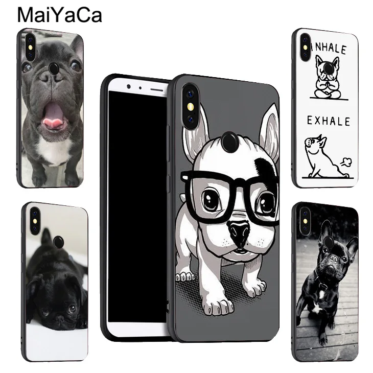 Забавный милый чехол MaiYaCa с французским бульдогом для POCO X3 F2 Pro F1 Red mi Note 9 8 T 7 9S 9C Mi 10