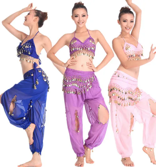 Костюм для танца живота женский летний 3 шт./компл. 9 видов цветов | Тематическая