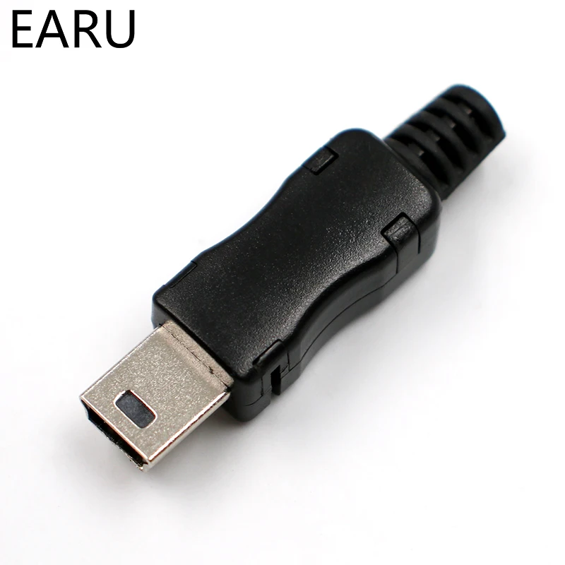 10 шт. мини USB 5 Pin T порт штекер разъем пластиковая крышка для DIY Прямая поставка