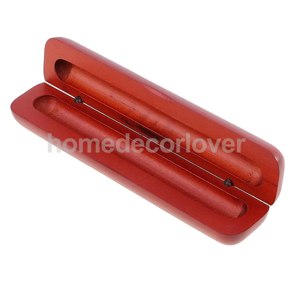 Wooden Pencil Case Fountain Pen Storage Box Ballpoint Container for Kids Friends Christmas Birthday Gift Craft Decoration | Дом и сад