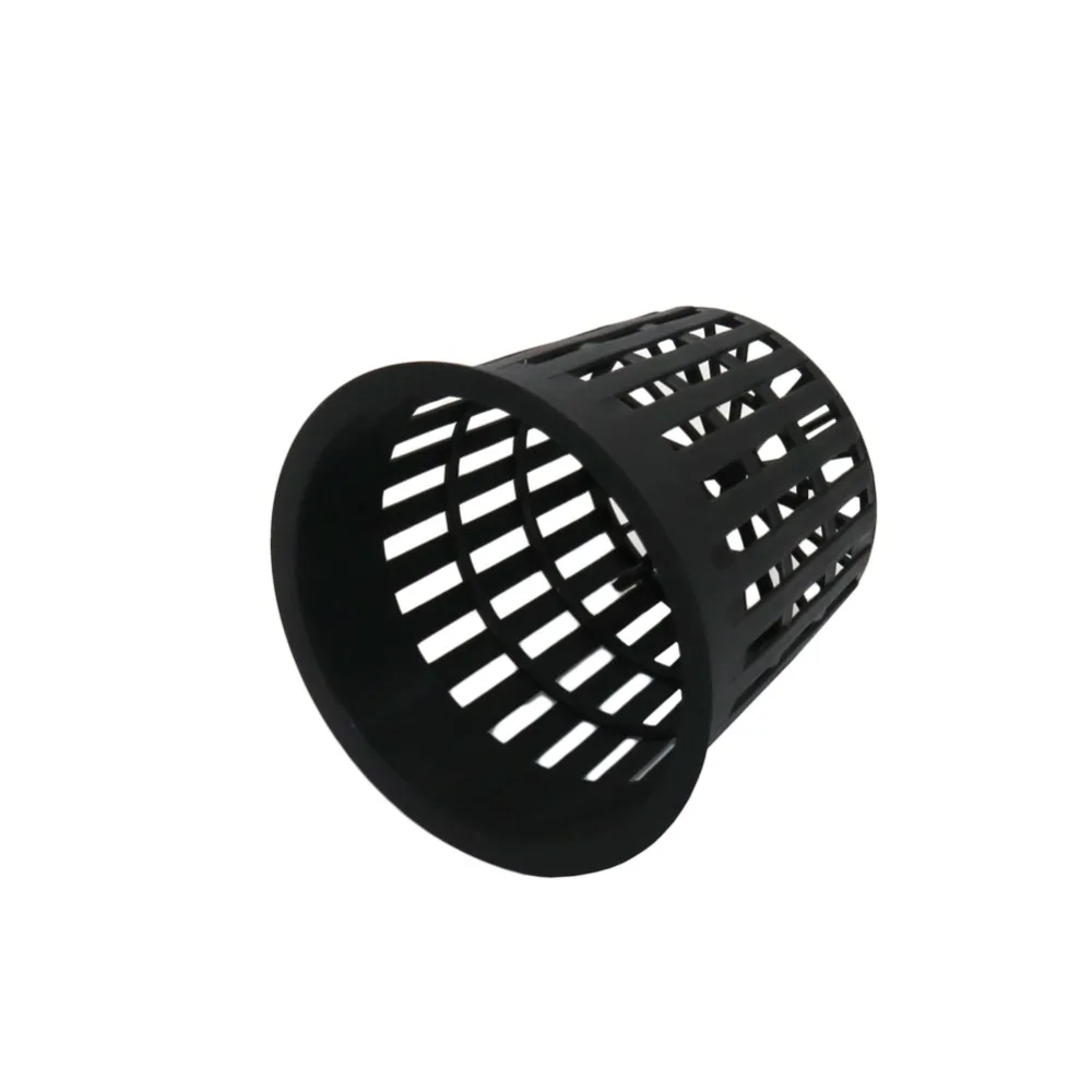 PP Plastic Net Cup Soilless cultivation Mesh Pot Seedling Hydroponic colonization basket Vegetable Planting Equipment 15 Pcs | Дом и сад