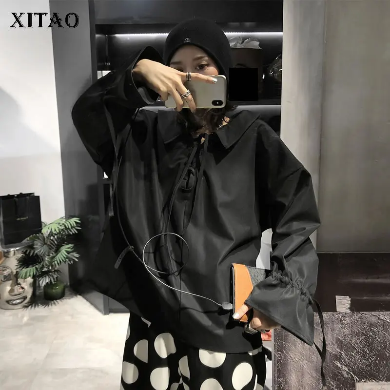 [XITAO] Женская весенне летняя Новинка 2019 Повседневная блузка корейская мода