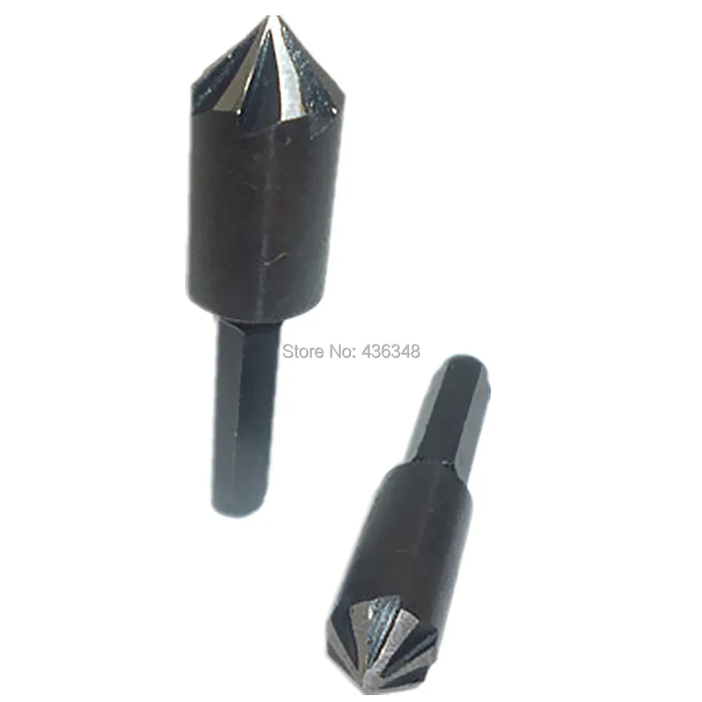 2 шт. зенковки Бурильные долото фаски Резак 7 Флейта углерода Сталь зенкер