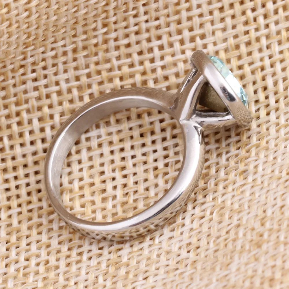 Модный бренд, женские кольца для свадебного подарка, опт, нержавеющая сталь, розовый циркон, ювелирное изделие, Женское кольцо для вечеринки, высокое качество