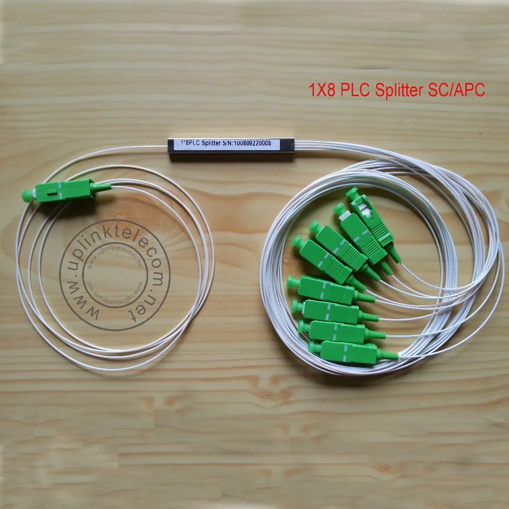 splitter plc sc/apc 1x8 Mini type PLC optical fiber 1:8 sc apc ftth solution | Мобильные телефоны и аксессуары