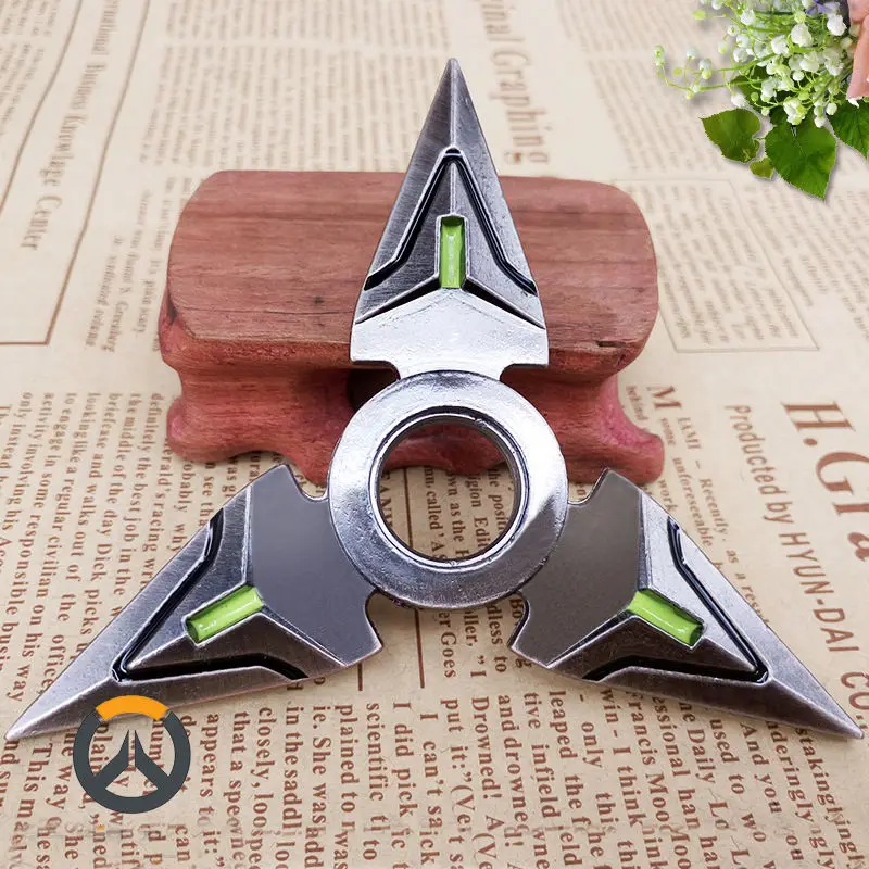 Горячие игрушки 2 шт. игра OW Дартс Genji модель металлического оружия вращающийся