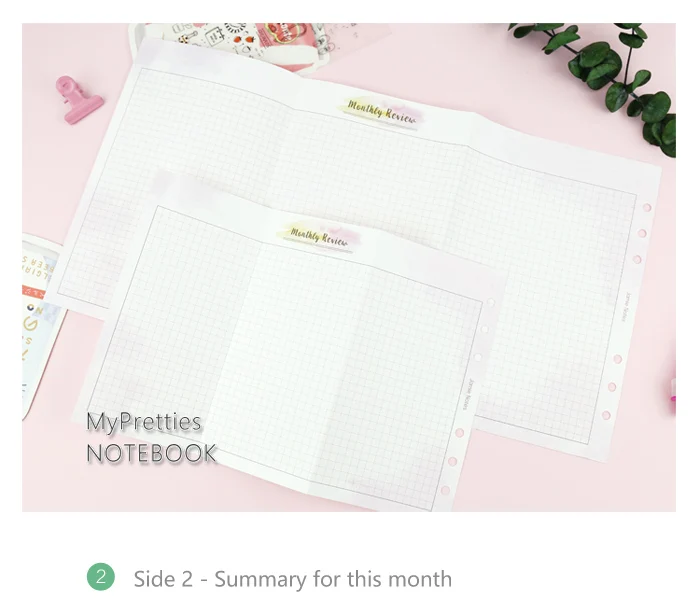 MyPretties Фэнтези ежемесячно планировщик пополнения документы A5 A6 три раза наполнителя работ для 6 отверстий Binder блокнот-органайзер документы