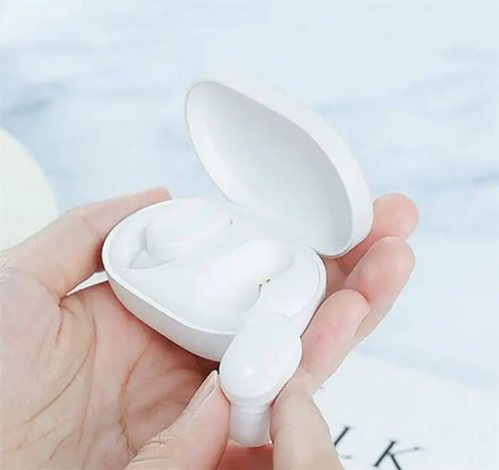 Bluetooth наушники Xiaomi AirDots TWS гарнитура свободные руки стерео бас с микрофоном