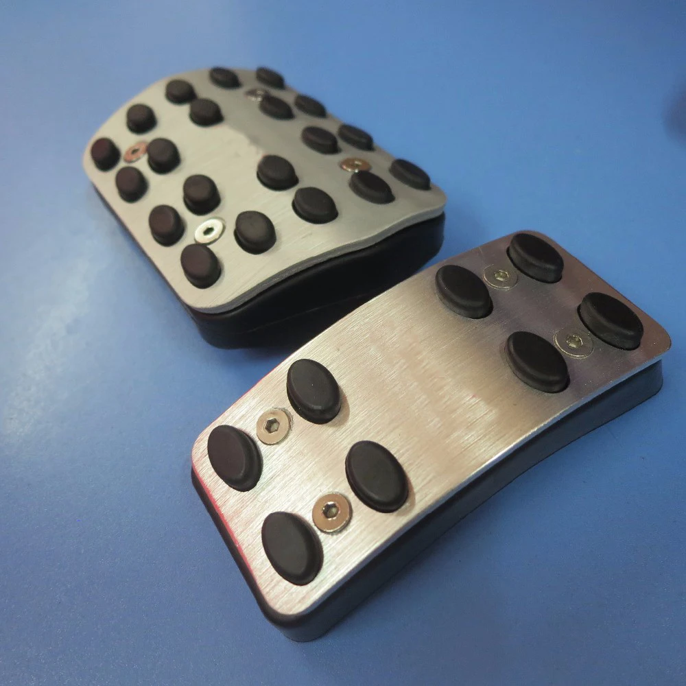 TTCR-II Car Accessory For Mazda 3 2006-2012 AT/ MT Accelerator Brake Antiskid Aluminium Pedal Foot Rest pedals Plate Pad Sticker |