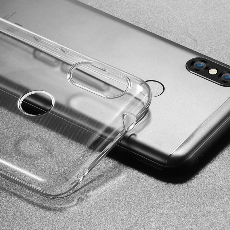 Защитный чехол из мягкого ТПУ прозрачный силиконовый для Xiaomi Mi 9 SE 8 Lite 6 Redmi Note 7 5 Pro