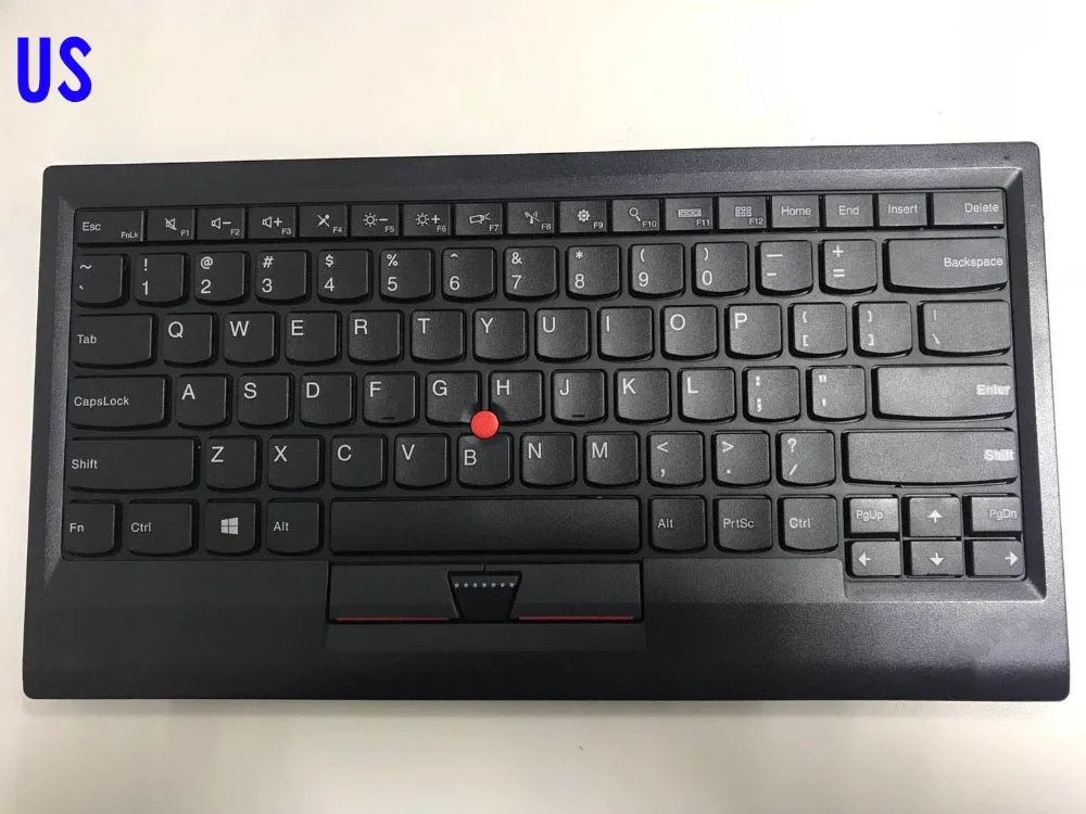 Беспроводная Bluetooth клавиатура для планшетных ПК с USB зарядкой Трекпойнт ThinkPad 0B47189