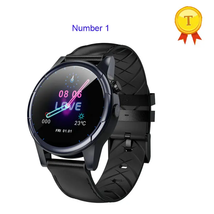 number 1 1,6 дюймов Большой экран 4G LTE Android sim карта bluetooth смарт-телефон часы Поддержка WiFi gps камера умные часы - Цвет: number 1