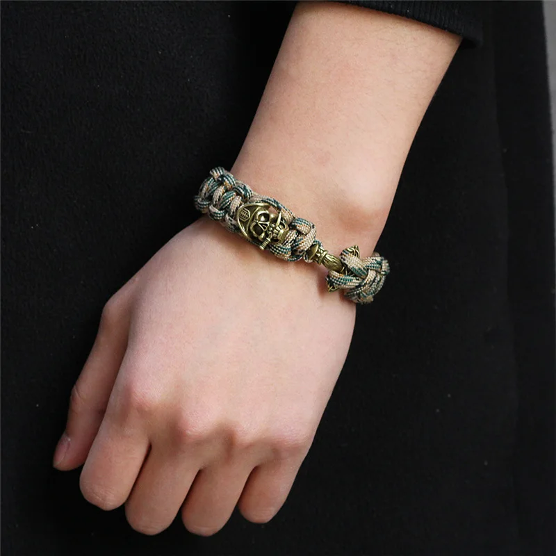 Новый мужской браслет для выживания на природе женский Pulsera Пираты Карибского