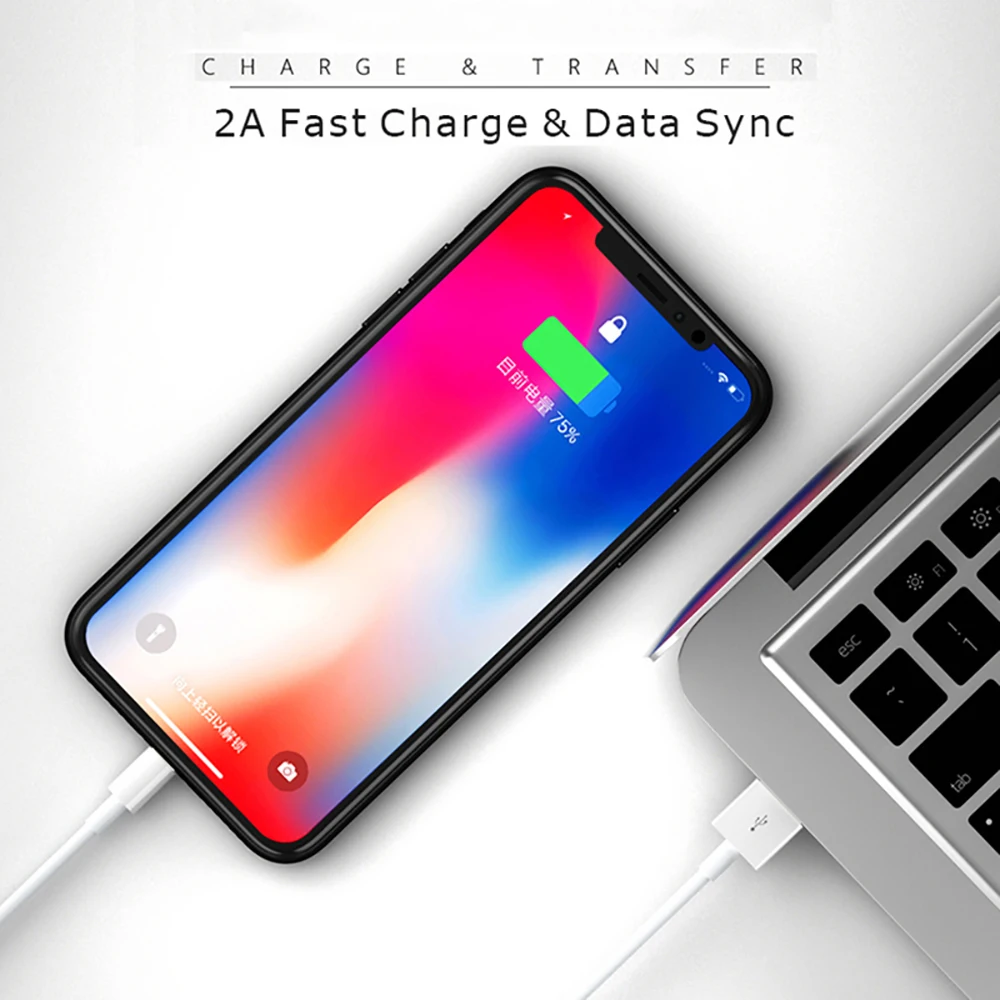 SOKUMAX 0 5 м оригинальный USB кабель для быстрой зарядки iPhone X 8 7 6s 6 Plus 5S iPad зарядное