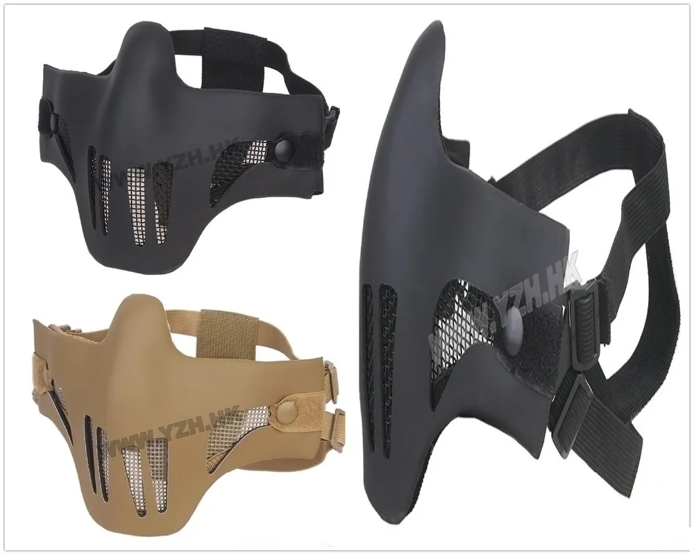 

EMERSON призрак Recon стиль сетчатой маской черный/DE маска на лицо Вечерние Маски шлем Бесплатная доставка