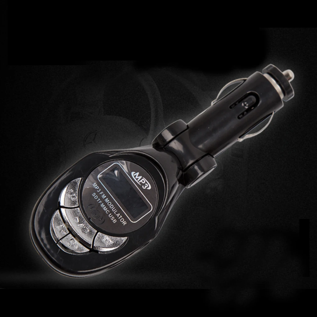 Квантовый автомобильный комплект цифровой беспроводной fm-передатчик MP3-плеер Пульт дистанционного управления