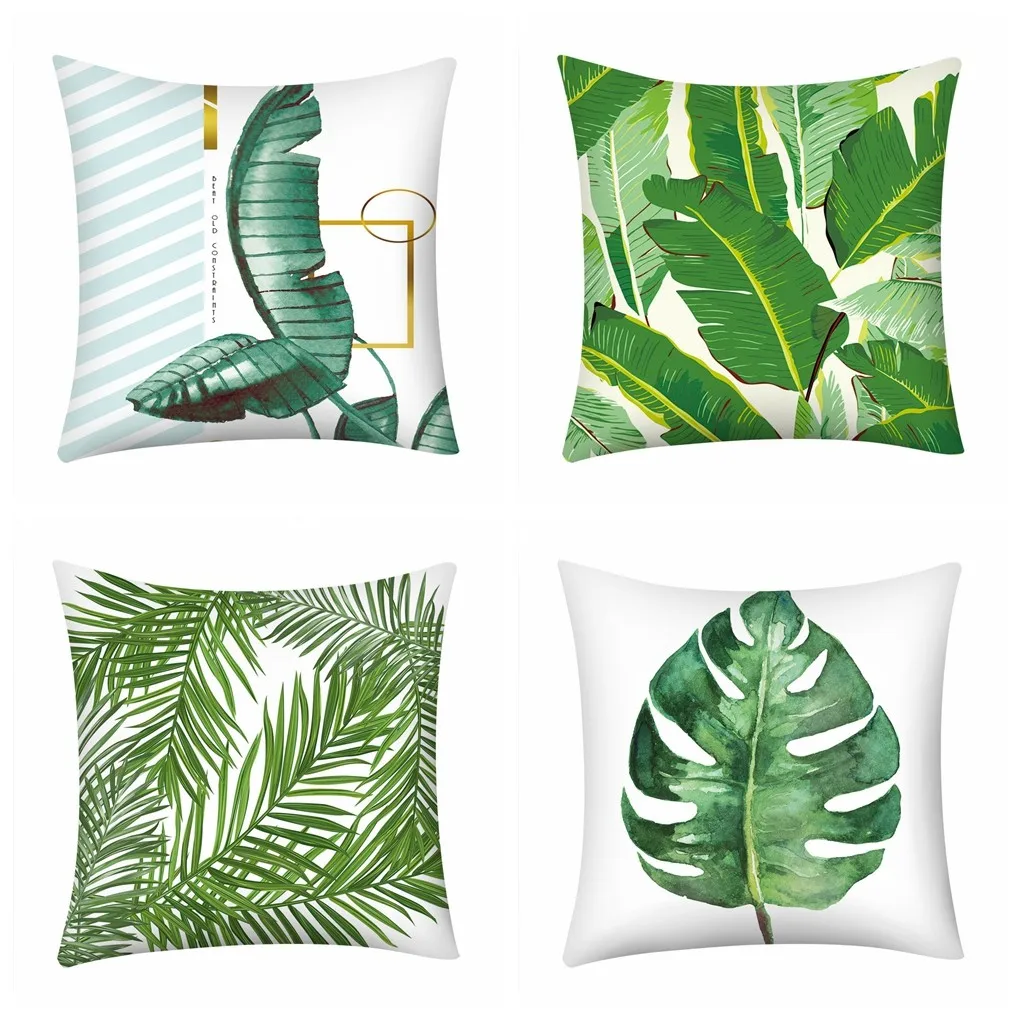 Полиэфирные наволочки скрытая застежка молния 4 шт./компл. наволочка с принтом