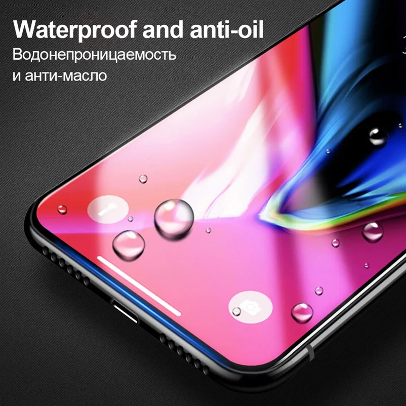 Закаленное стекло 6D для Xiaomi Redmi Note 8 Pro 7 6 4X 5 Plus S2 Mi 9t A3 CC9 CC9e Pocophone F1|Защитные стёкла и