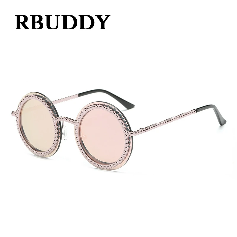 RBUDDY солнцезащитные очки женщины Новый Урожай Круглый Бренд Дизайнер Роскоши