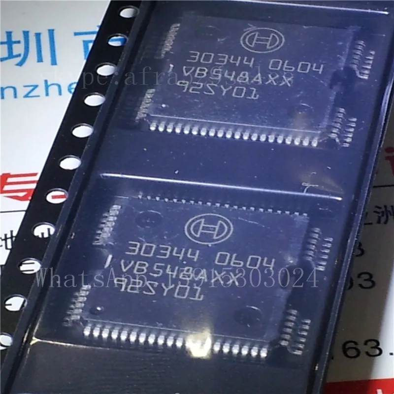 10 шт./лот 30344 QFP64 автомобильный топливный привод впрыска чип - Цена: 1 556,62 руб.