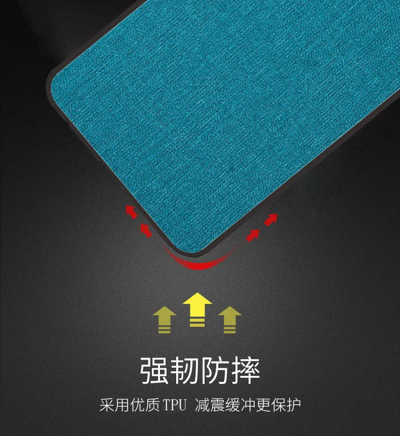 Чехол для Huawei Nova 4 роскошный кожаный чехол силиконовый край тканевая задняя