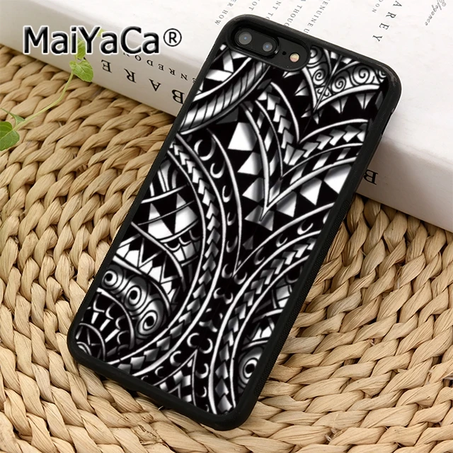 MaiYaCa Maori полинезийский самоанский Племенной чехол для телефона iPhone 5 6 s 7 8 plus 11 12 Pro X