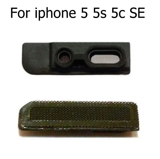 Громкий динамик микрофон и наушники защита от пыли сетка рамка для iPhone 5 5s 5c SE