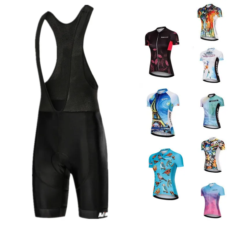 

Mieyco велосипедная одежда летняя велосипедная Джерси 2020 велосипедная нагрудник шорты набор дышащий велосипедный женский комплект одежды ве...
