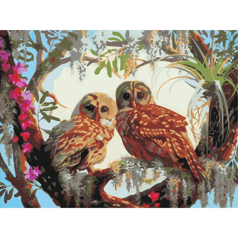 DIY Цифровая живопись маслом раскраска на холсте Ручная работа по номерам