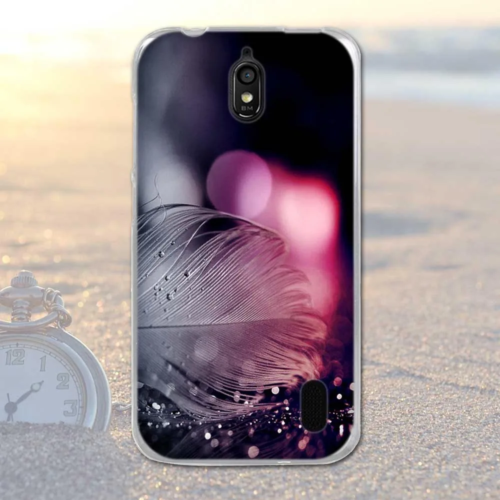 ДЛЯ Ascend Y625 Мягкий ТПУ силиконовый чехол для huawei Y 625 телефона пейзаж задняя крышка