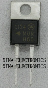 Оригинальный набор электронных компонентов MUR860 MUR 860 8A 600V TO 220 2 ROHS 10 шт./лот