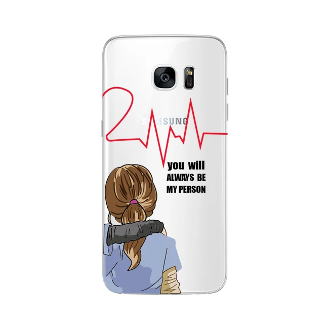 Чехлы для Samsung Galaxy S6 S7EDGE S8 S9 S10PLUS M10 M20 мягкий термополиуретановый чехол телефона с