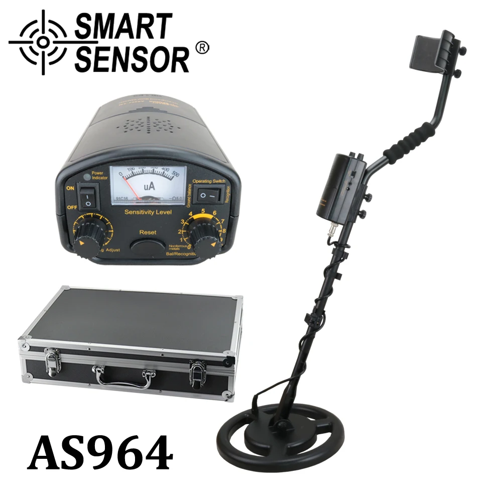 Высокочувствительный детектор металла подземный 3M SmartSensor глубины AS964 золотоискатель серебро Охотник за сокровищами Pinpointer детектор