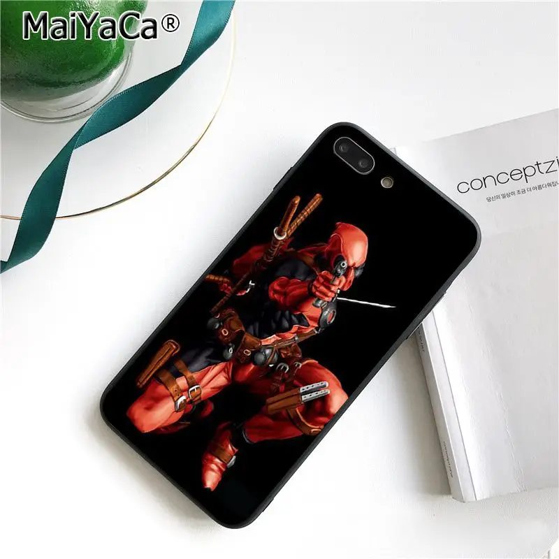 MaiYaCa классный Дэдпул из Вселенной Марвел чехол для телефона iphone 11 Pro 11Pro Max 8 7 6S Plus X XS MAX 5 5S SE XR