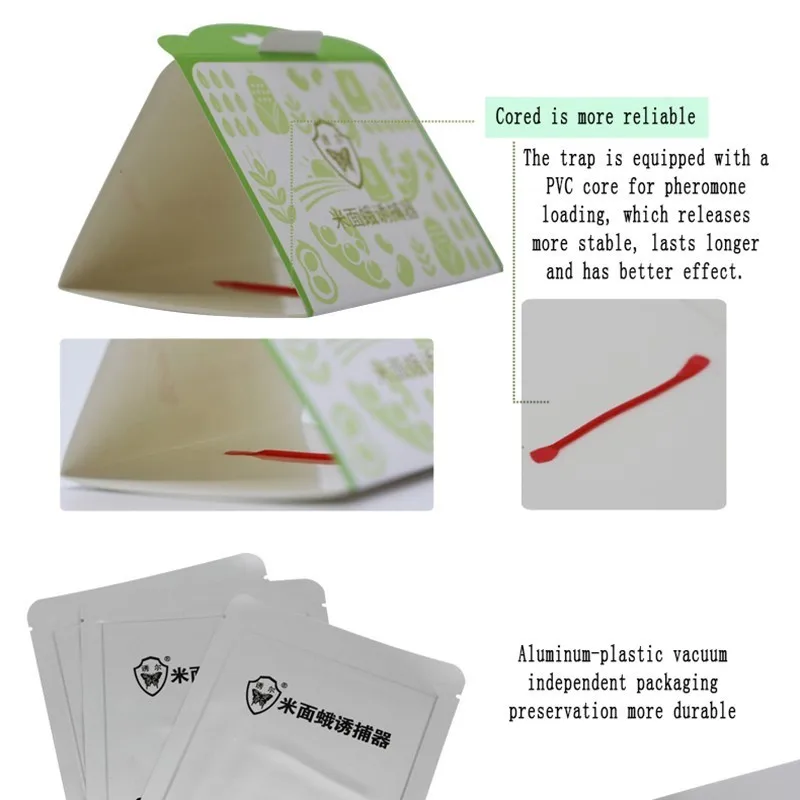 3 шт./лот эффективная тканевая ловушка для моли нетоксичные насекомые убийца